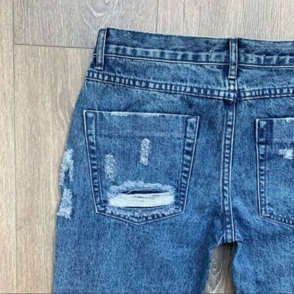 Free People One Teaspoon Jeans Awesome Baggies Boyfriend Straight leg distressed - Picture 11 of 13